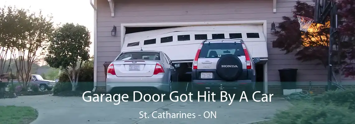 Garage Door Got Hit By A Car St. Catharines - ON