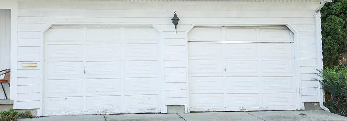 Roller Garage Door Dropped Down Replacement in St. Catharines, ON